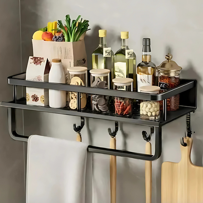 Space Saving Kitchen Shelf Storage Tower Rack