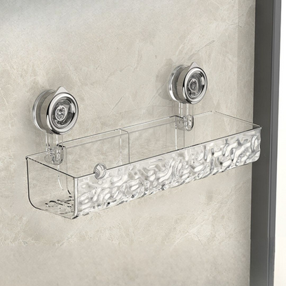 Bathroom Corner Shelf Suction Cup Storage Caddy