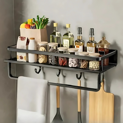 Space Saving Kitchen Shelf Storage Tower Rack