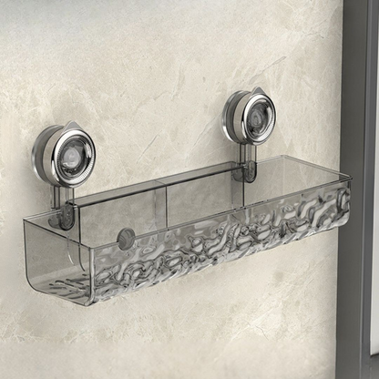 Bathroom Corner Shelf Suction Cup Storage Caddy