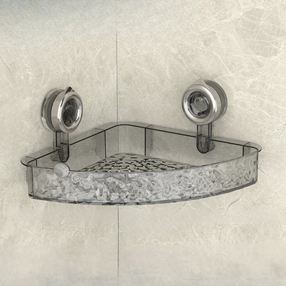 Bathroom Corner Shelf Suction Cup Storage Caddy - Yeezlab
