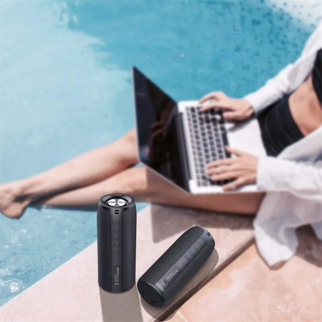 Compact Waterproof Bluetooth Portable Speaker