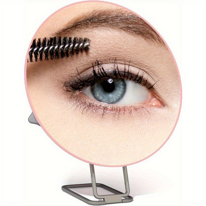 Portable Cosmetic Mirror with LED Light and Adjustable Stand - Yeezlab