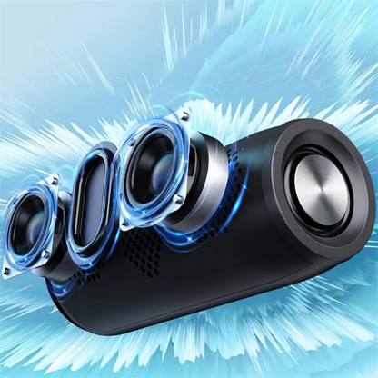 Compact Waterproof Bluetooth Portable Speaker
