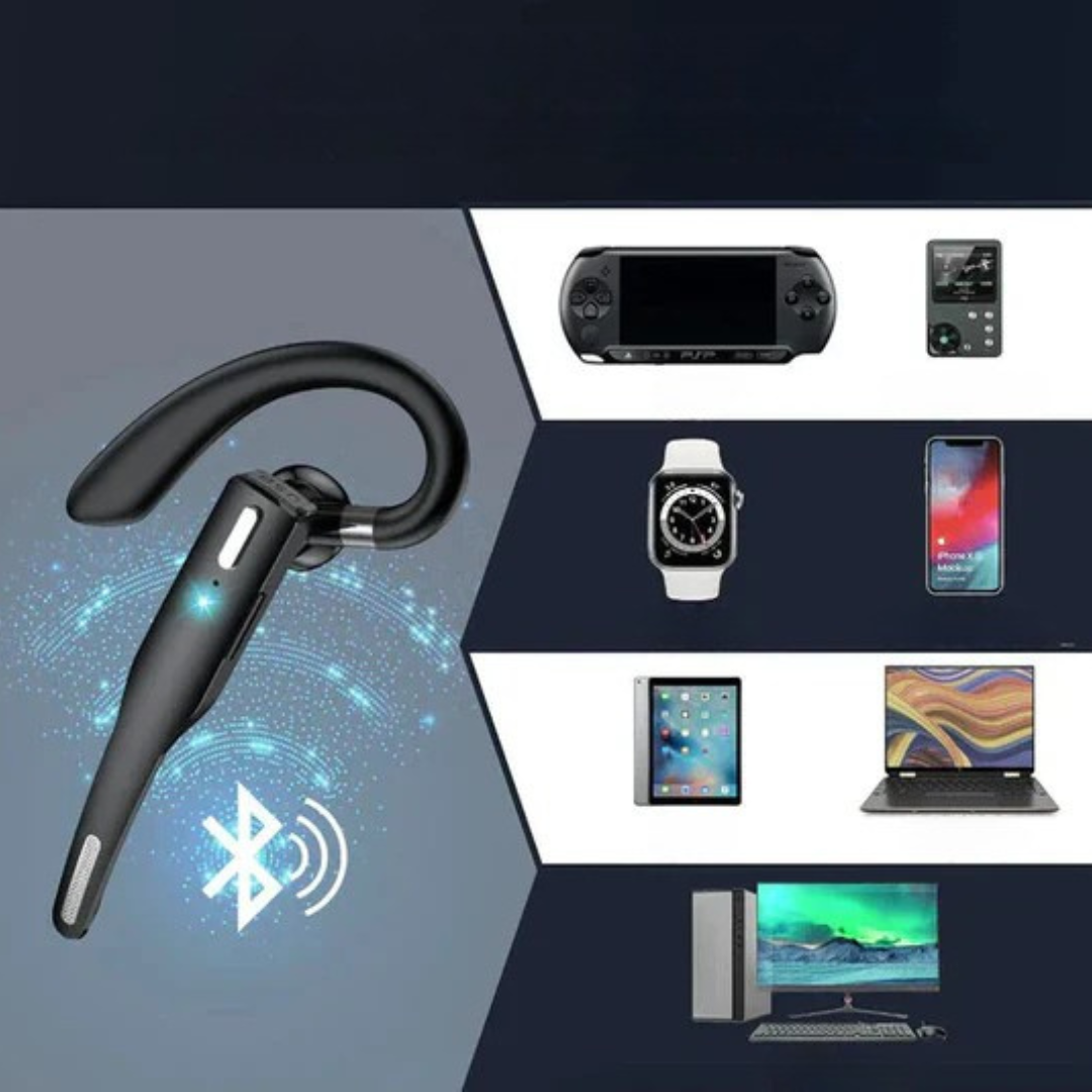 Wireless Bluetooth Headphones with Microphone Noise Cancelling