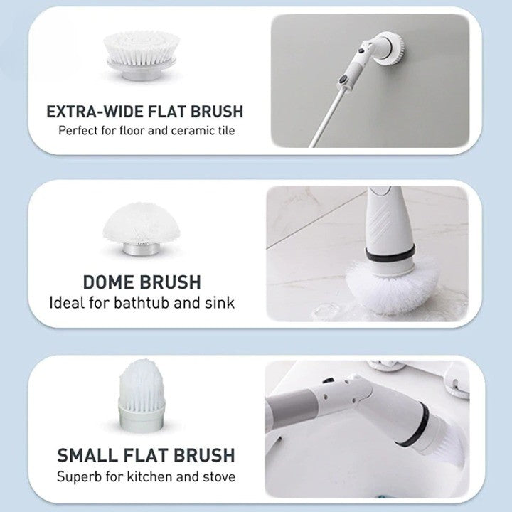 Powerful Fast Electric Spin Brush Cleaner