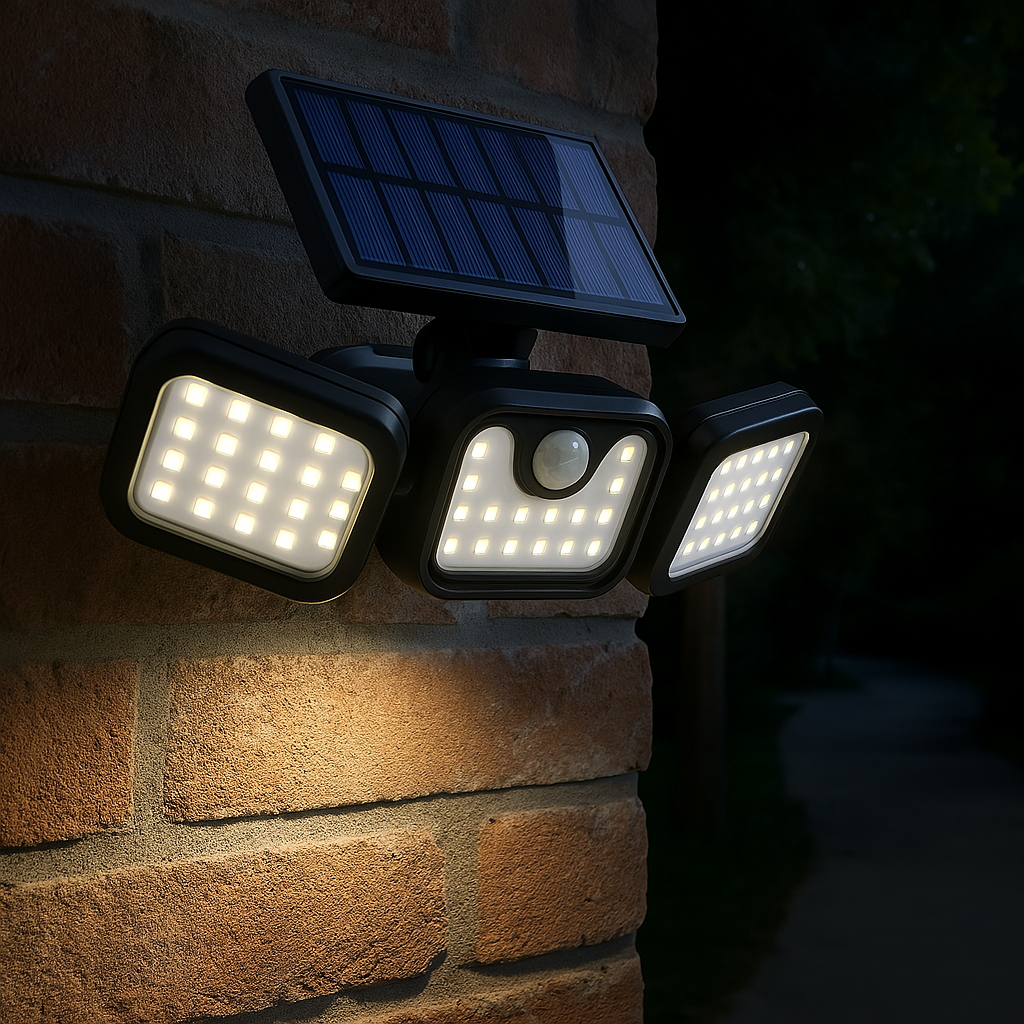 Energy Efficient Motion Sensor Solar Outdoor Lamp - Yeezlab