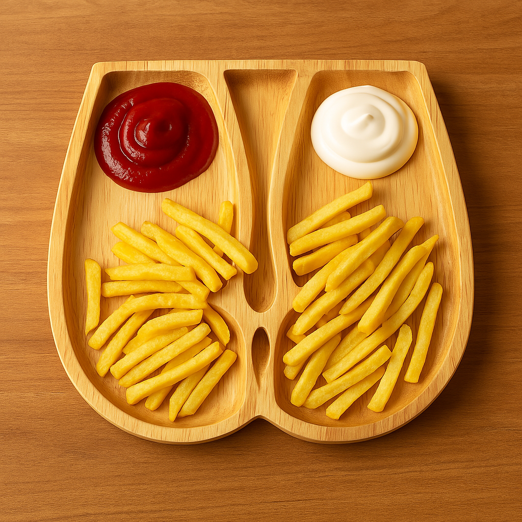 Fun Adult Butt Shaped Snack Serving Tray