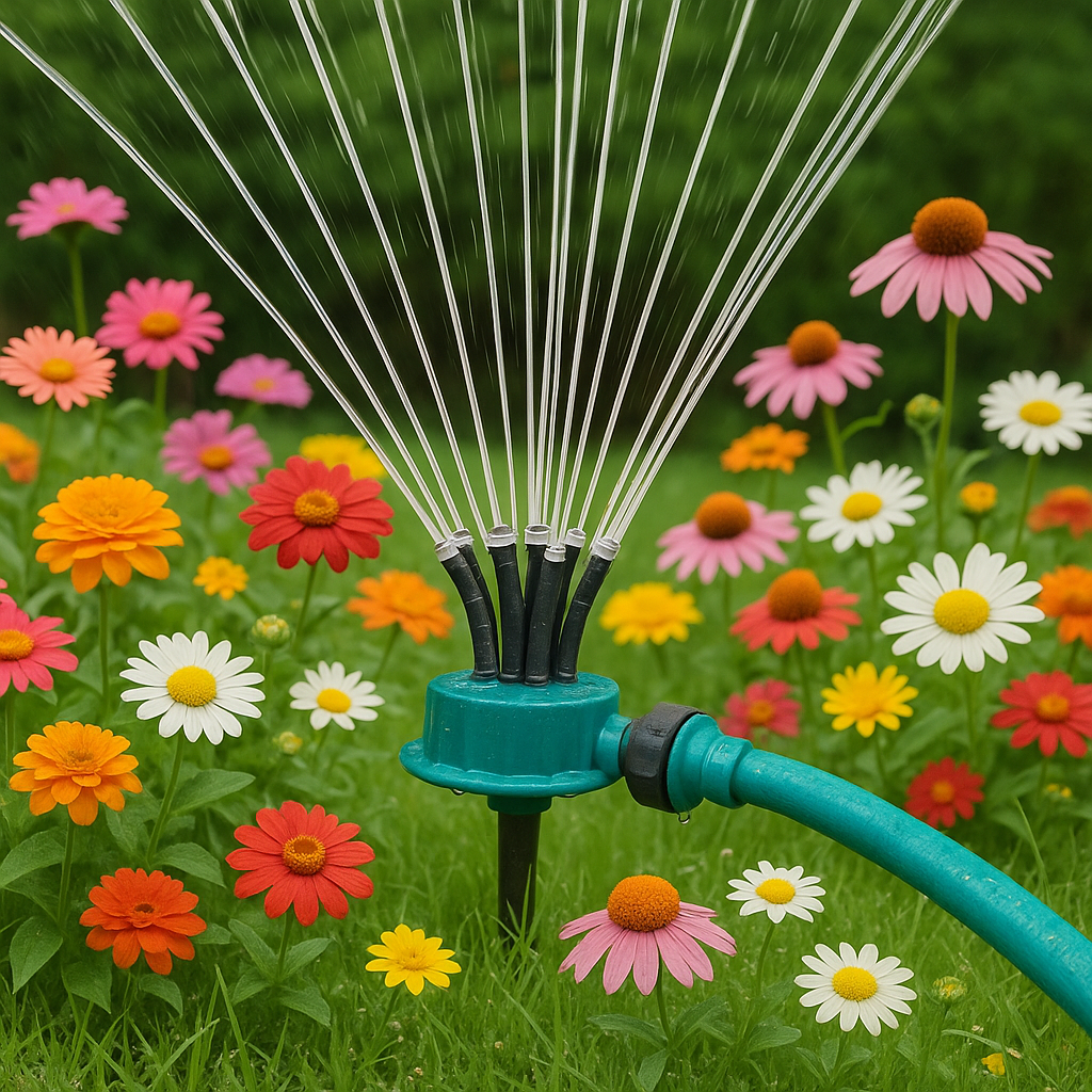 Automatic 360 Degree Lawn Watering Sprinkler System - Yeezlab