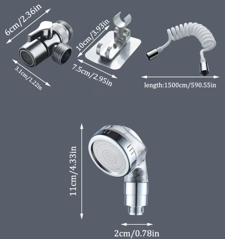 Advanced Turbo Spray Kitchen Faucet Extension Head