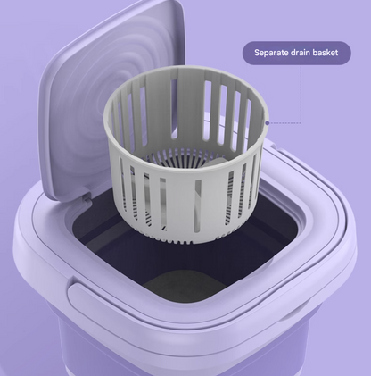 Compact Portable Mini Washing Machine for Travel