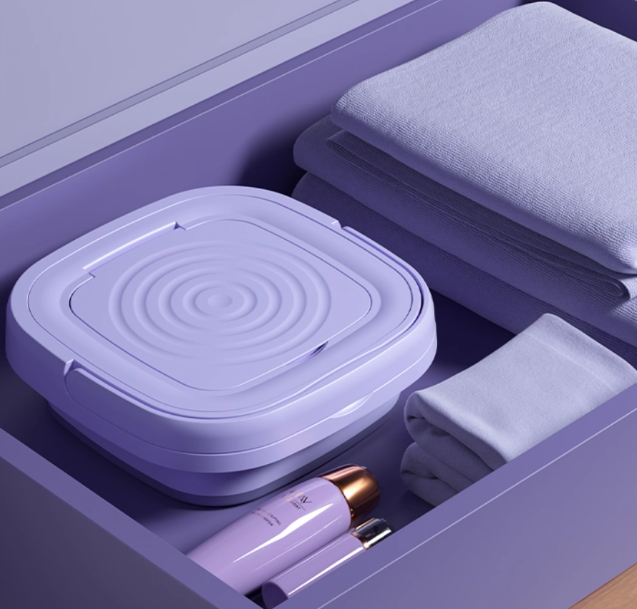 Compact Portable Mini Washing Machine for Travel