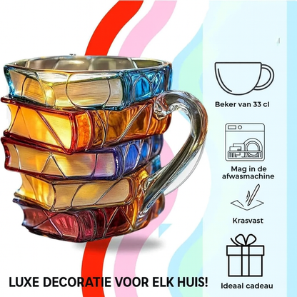 Unique Book Shaped Coffee Mug