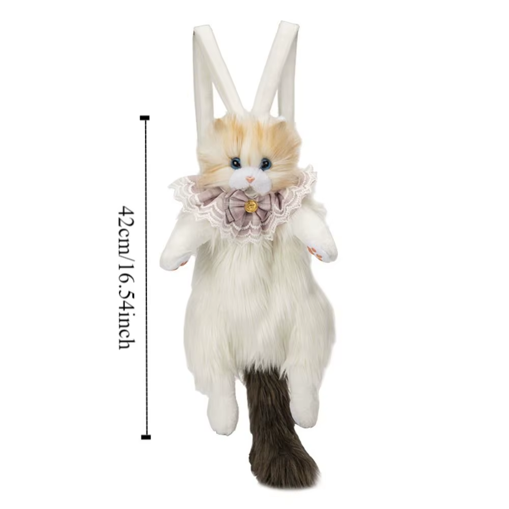 Adorable Kitten Soft Backpack