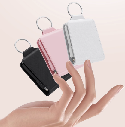 Compact Travel Portable Phone Charger Keychain