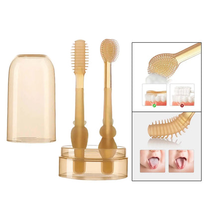 Baby Toothbrush Set - Gentle Soft Oral Care Kit