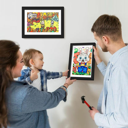Colorful Kids Art Magnetic Picture Frame