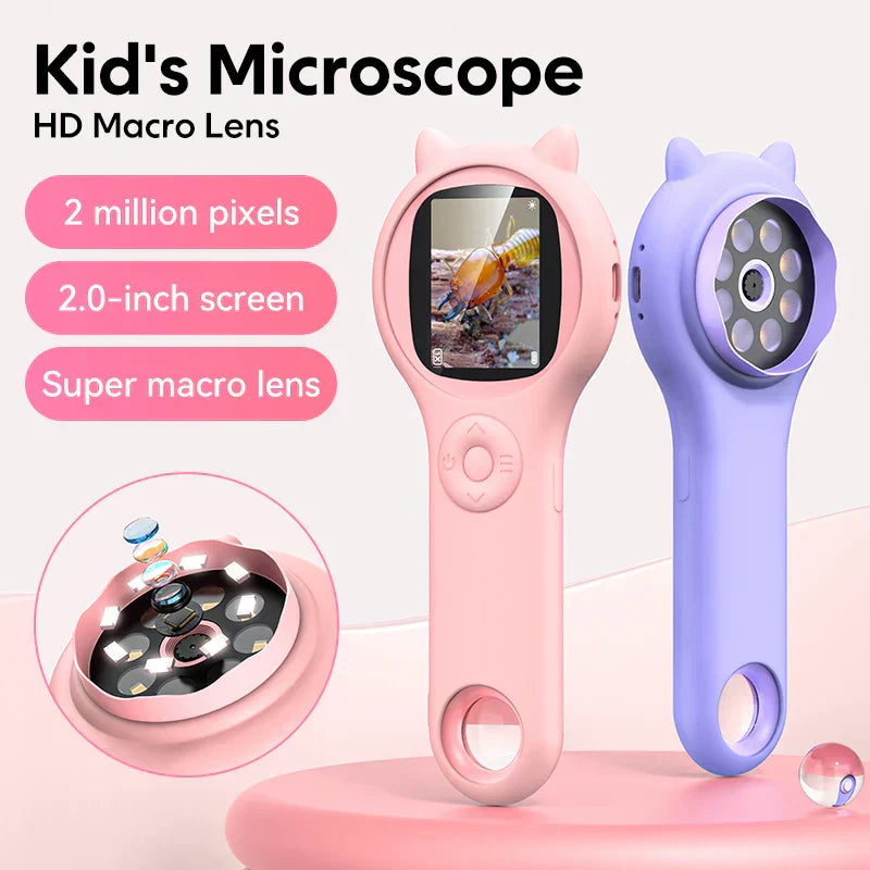 Kids Portable Mini Microscope
