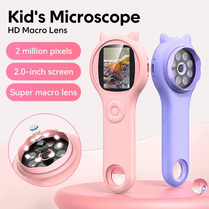 Kids Portable Mini Microscope
