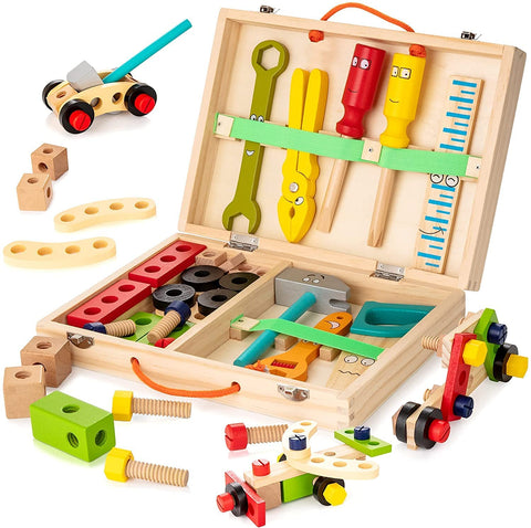 Fun Kids Building Toolbox Set - Yeezlab
