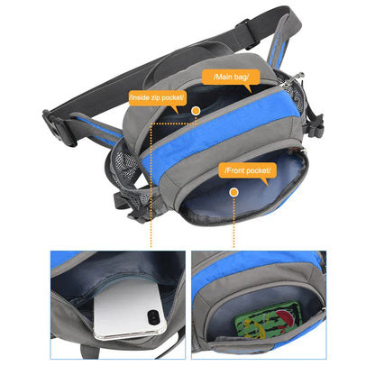 Breathable Sports Waist Belt for Running & Fitness