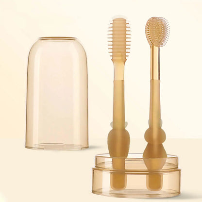 Baby Toothbrush Set - Gentle Soft Oral Care Kit