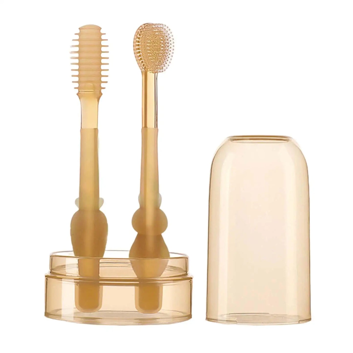 Baby Toothbrush Set - Gentle Soft Oral Care Kit