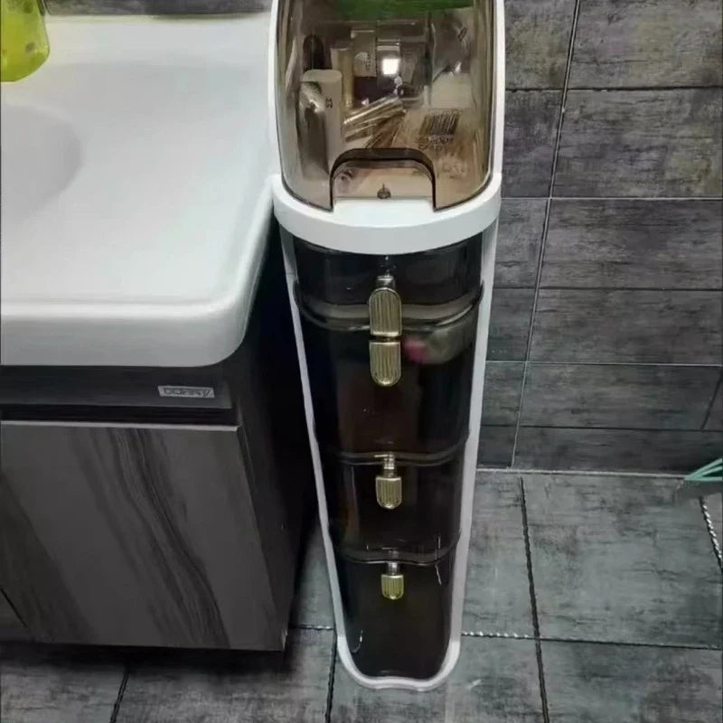Space Saving Bathroom Storage Cart