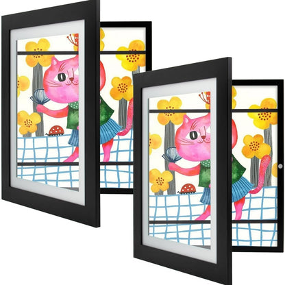 Colorful Kids Art Magnetic Picture Frame