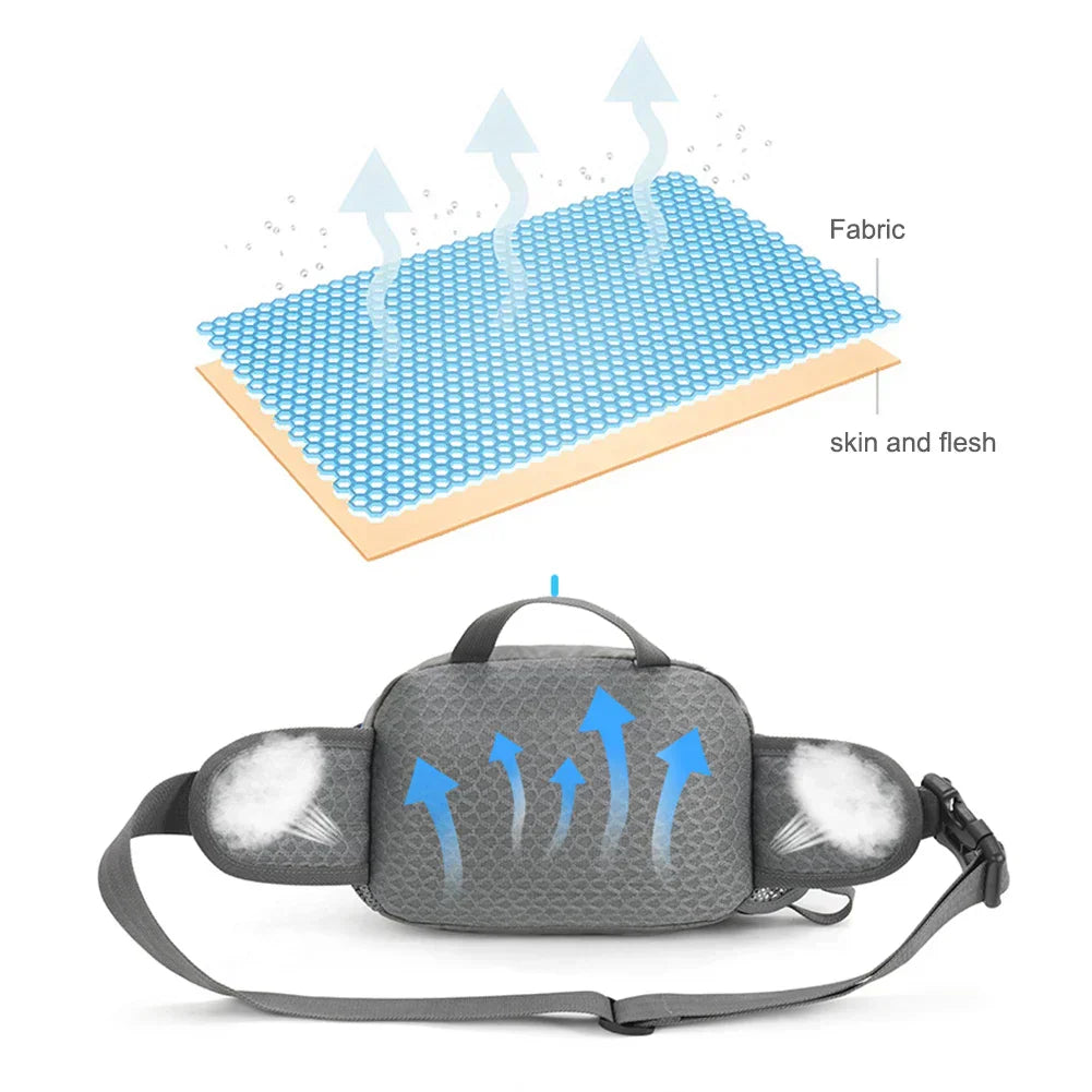 Breathable Sports Waist Belt for Running & Fitness