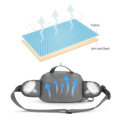 Breathable Sports Waist Belt for Running & Fitness