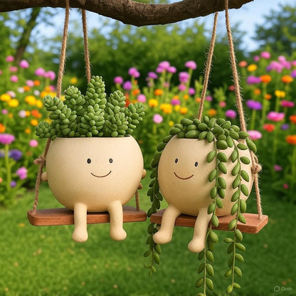 Fun Friend Wall Planter Pot