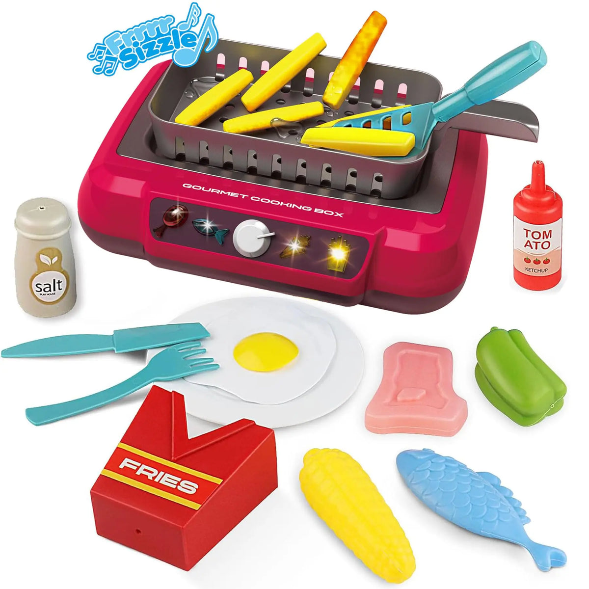 Fun Kids Cooking Play Kitchen Set - Yeezlab