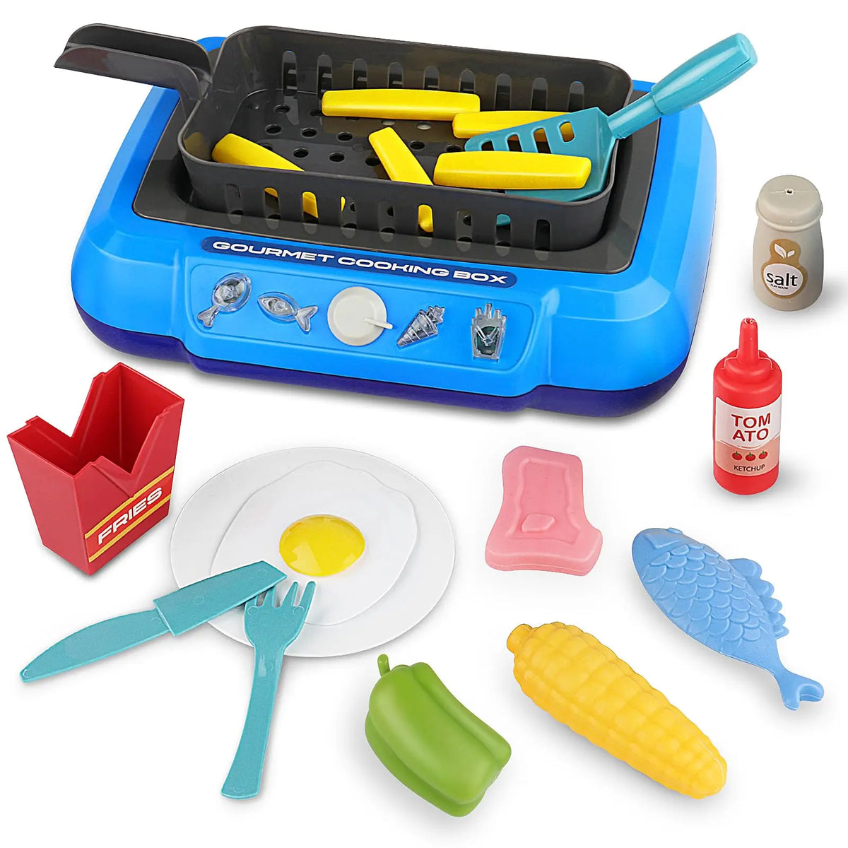 Fun Kids Cooking Play Kitchen Set