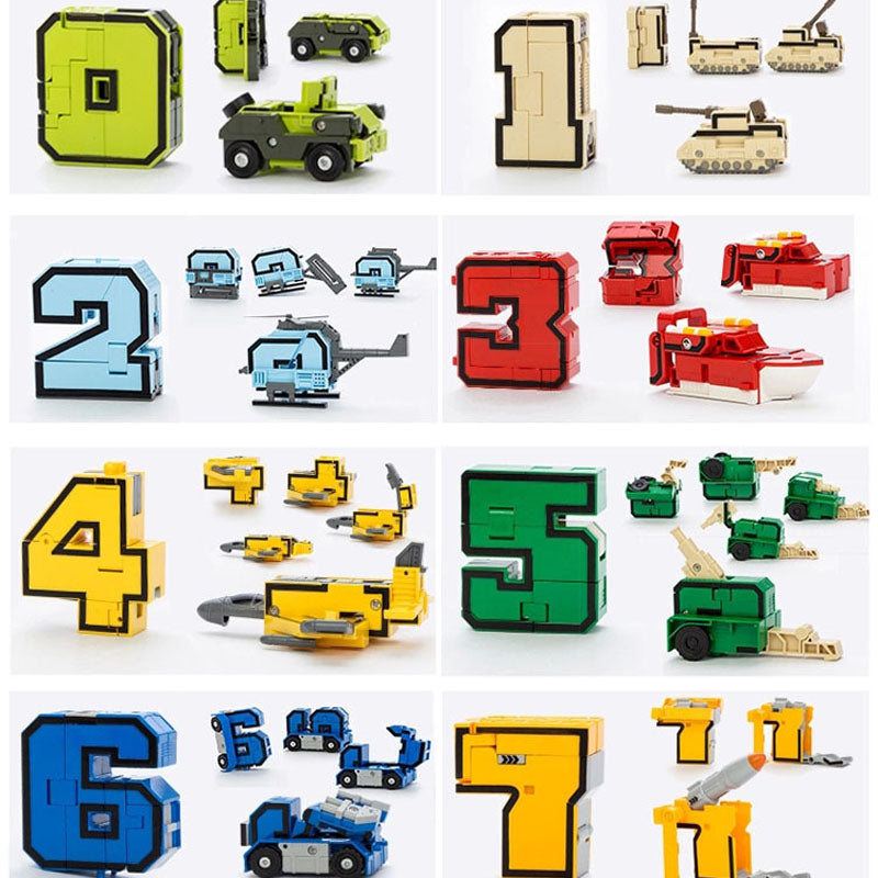 Fun STEM Robot Building Blocks Kit