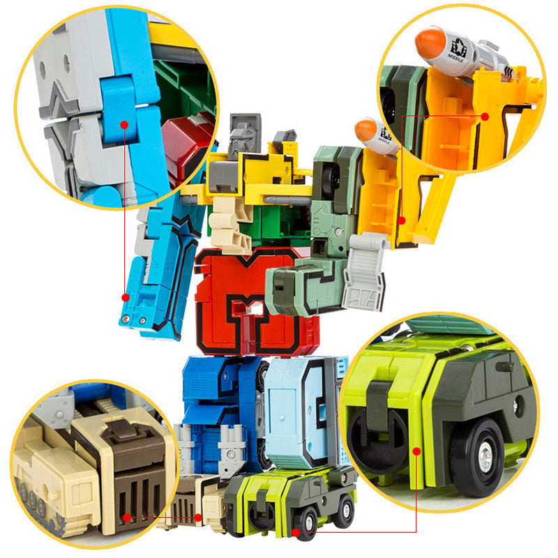 Fun STEM Robot Building Blocks Kit
