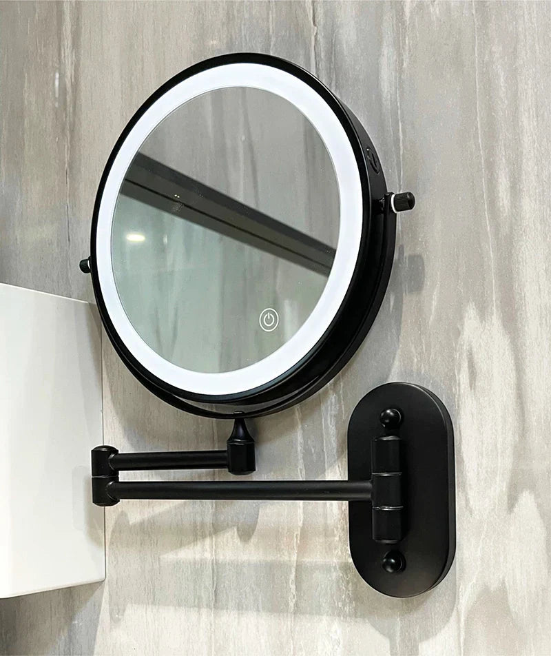 Premium LED Makeup Mirror with Dual Sides and Bright Lighting