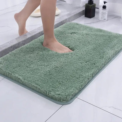 Soft Anti-Slip Bath Mat Fast Drying Microfiber 50x80cm