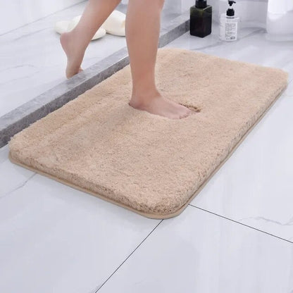 Soft Anti-Slip Bath Mat Fast Drying Microfiber 50x80cm