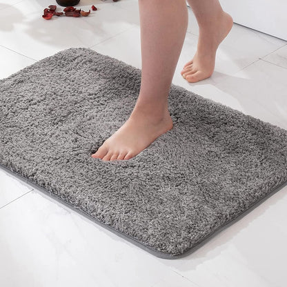 Soft Anti-Slip Bath Mat Fast Drying Microfiber 50x80cm
