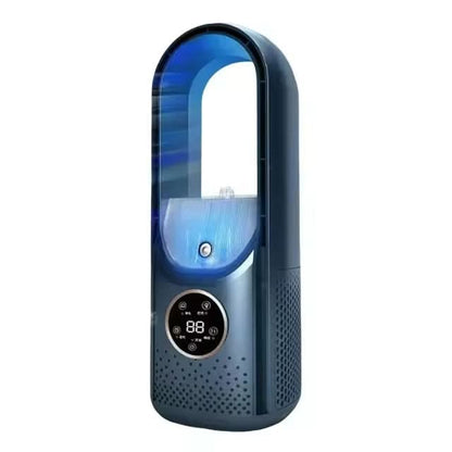 Quiet Slim Fan with Air Purifier