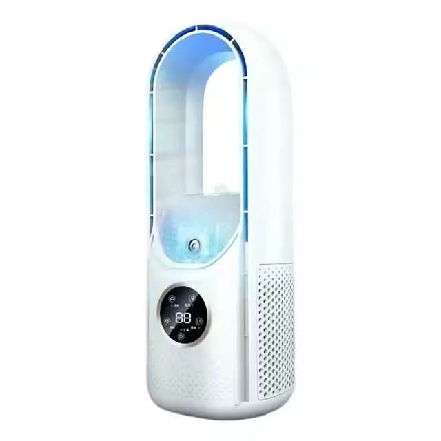 Quiet Slim Fan with Air Purifier - Yeezlab