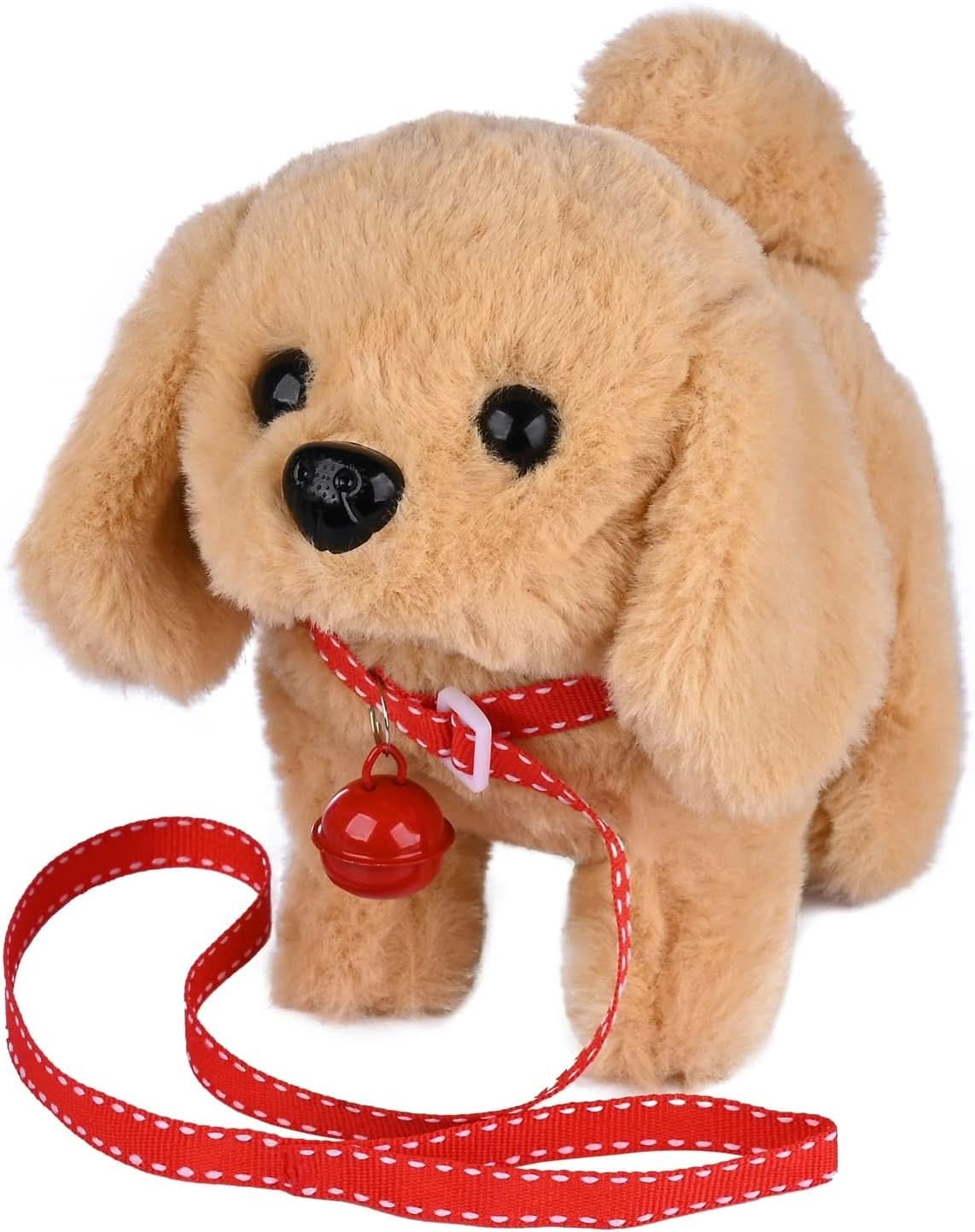 Cuddly Plush Dog Toy for Realistic Play