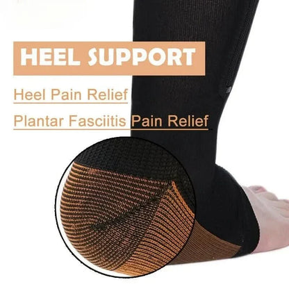 Arch Support Socks with Zip for Comfort Relief