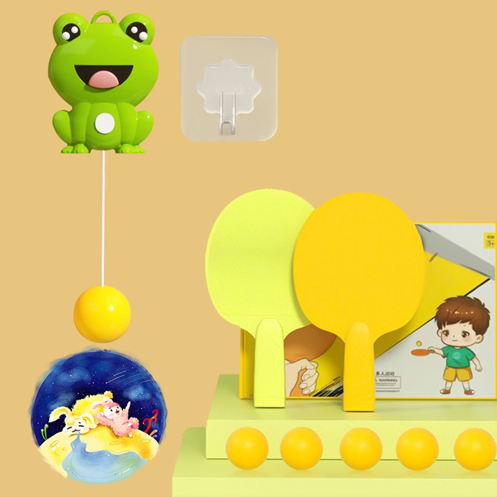 Portable Table Tennis Set for Kids and Adults