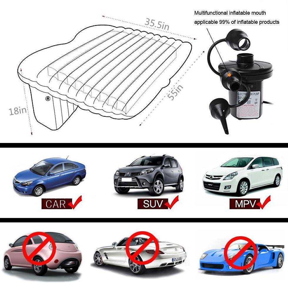 Portable Blow Up Car Mattress