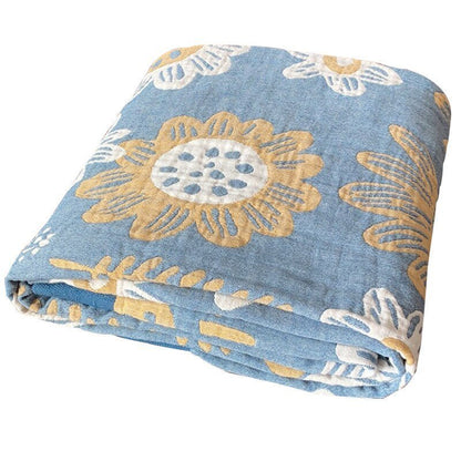 Traditional Japanese Plush Blanket