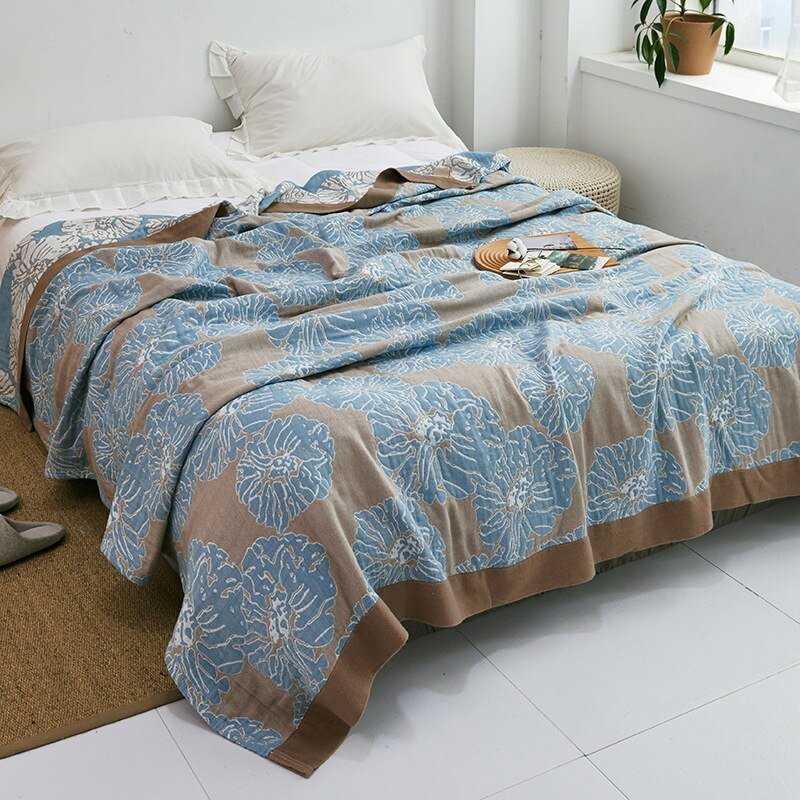 Traditional Japanese Plush Blanket