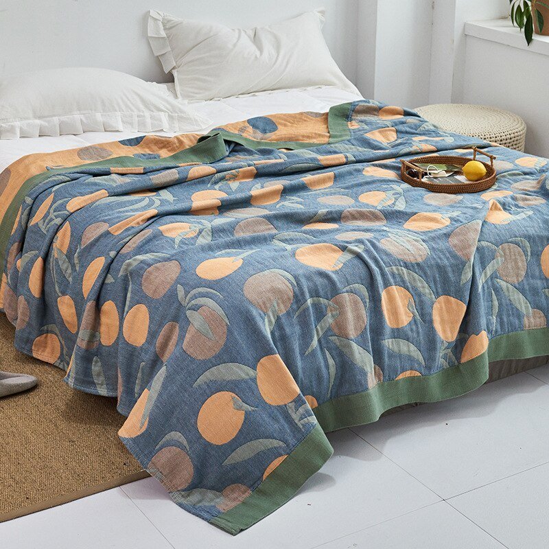 Traditional Japanese Plush Blanket