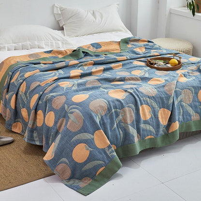 Traditional Japanese Plush Blanket